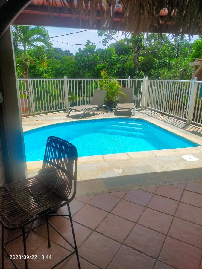 Douceur Des Hauteurs Bas De Villa, Piscine Privee Sainte-Luce Dış mekan fotoğraf