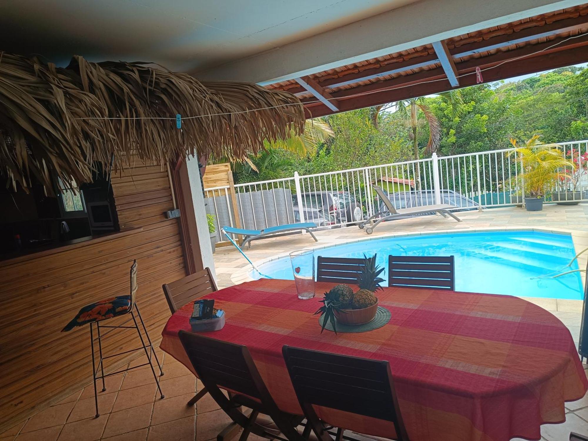 Douceur Des Hauteurs Bas De Villa, Piscine Privee Sainte-Luce Dış mekan fotoğraf